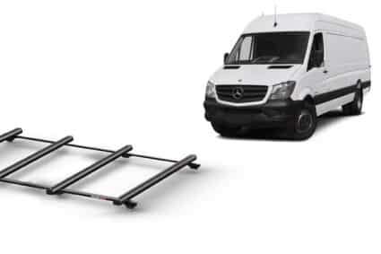 Wedgetail Trade-Max 4 x Crossbars - Mercedes Benz Sprinter NCV3 MWB L/Roof (2006–2018)