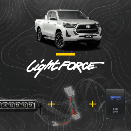 Lightforce - Viper 40 LED Light Bar Kit To Suit Toyota Hilux (2021 - Onwards)